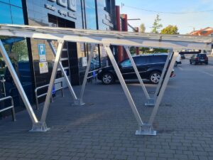 Carport jednostanowiskowy kompletny